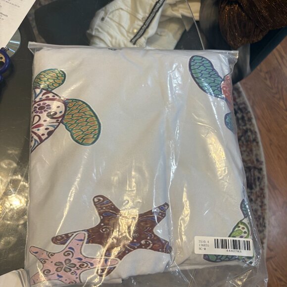 NEW C & F Home St. Kitt's Multi-Color 52" x 84" Curtain Panels-2 - Picture 3 of 3